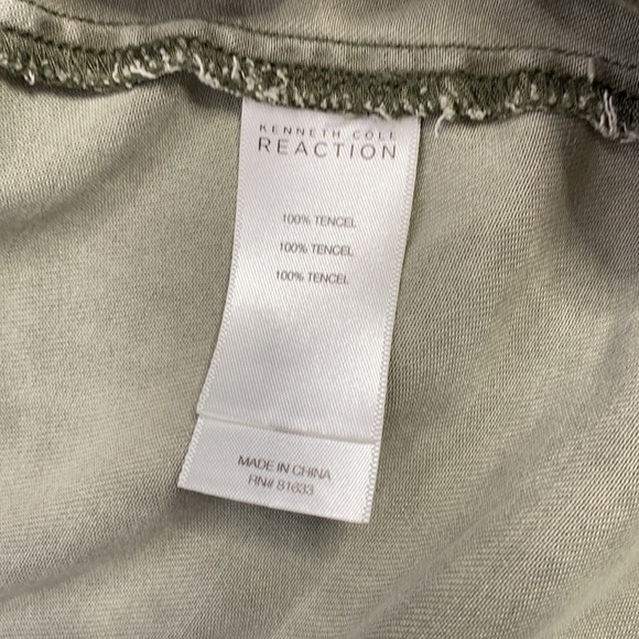 Kenneth Cole Reaction Green Draped Vest Medium - Picture 4 of 9